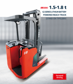 1.5 - 1.8 Tons Hydro-Mechanical Function Reach Truck Lithium Battery